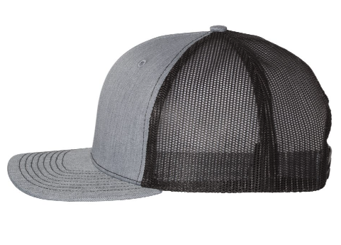 Richardson 112 Truker Cap Heather Grey / Black