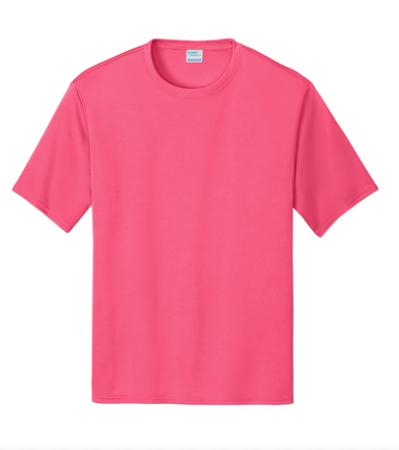 PC380 Port & Company Performance Tee - NEON PINK