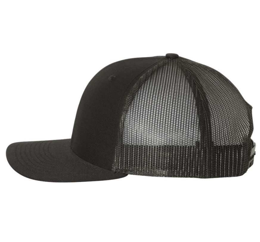 112 Richardson Cap - Black / Black