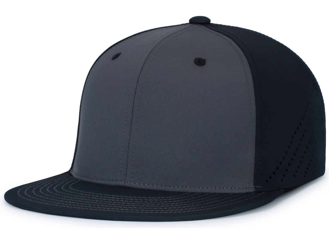 ES471 Perforated PacFlex Cap - Graphite / Black