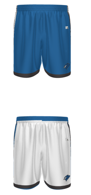 Jamestown Basketball Booster Reversible Game Short ONLY