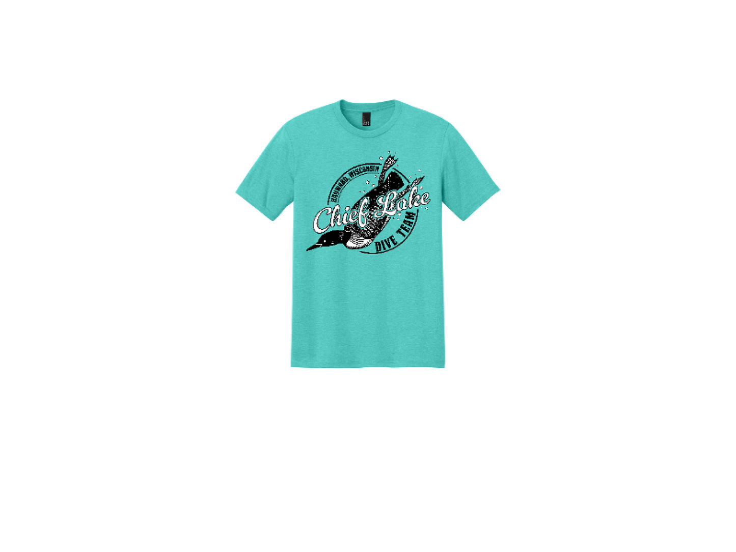 Front Design - Aqua Heather