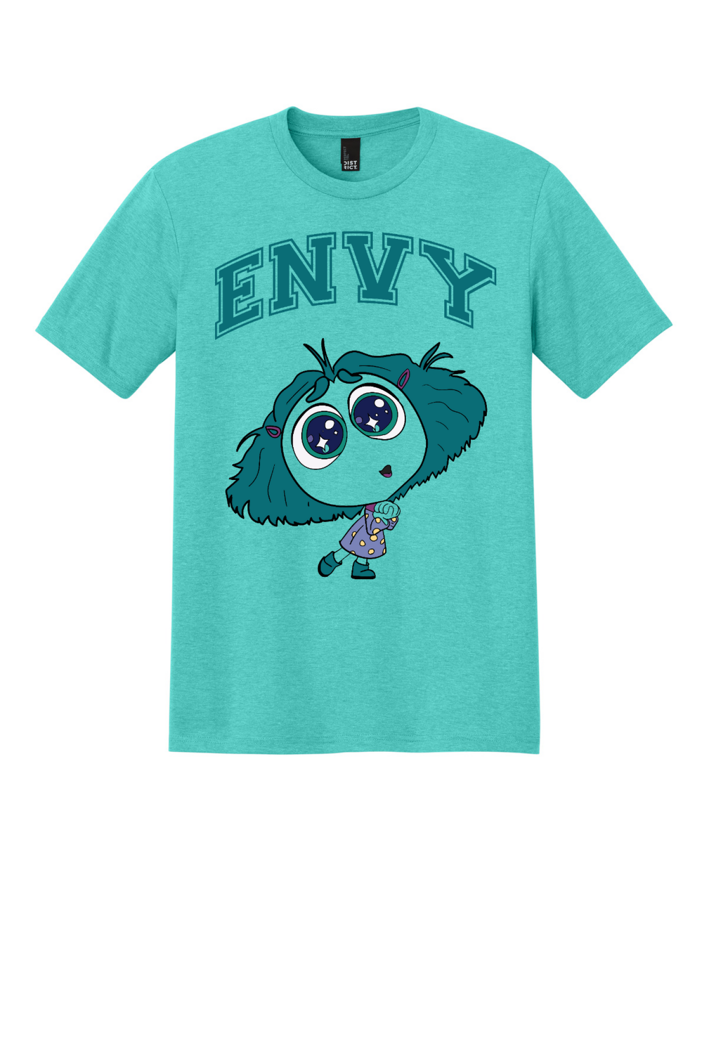 Front Design - Aqua Heather