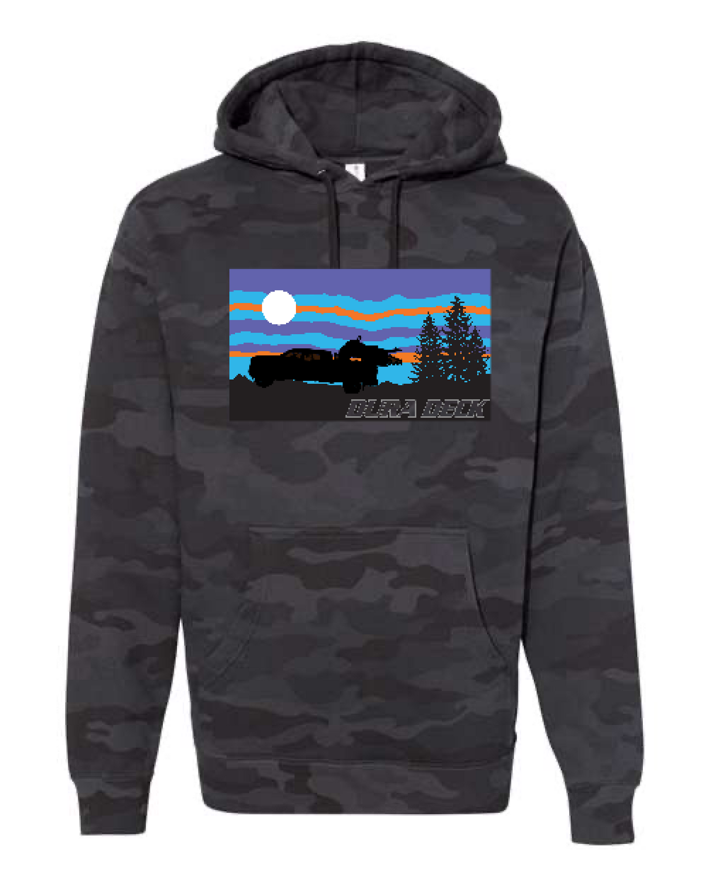 Front Design - Black Camo