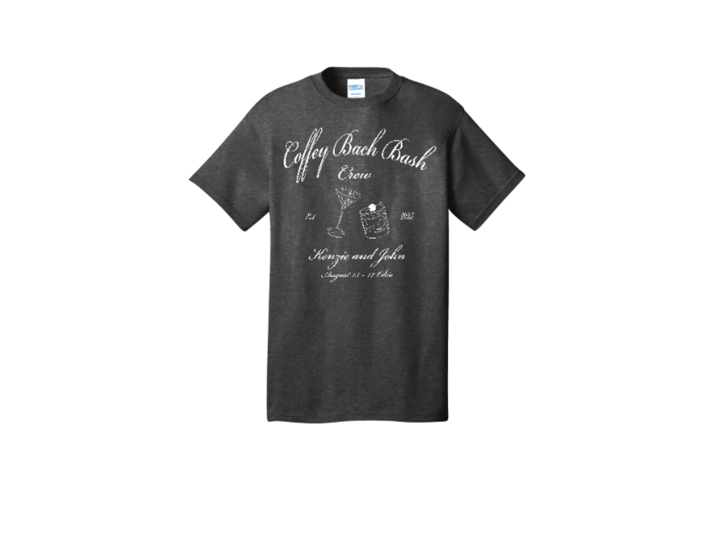 Front Design - Dark Heather Grey