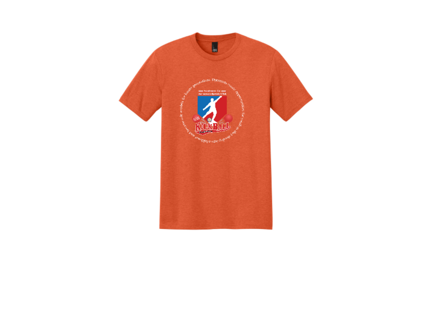 Front Design - Deep Orange Heather