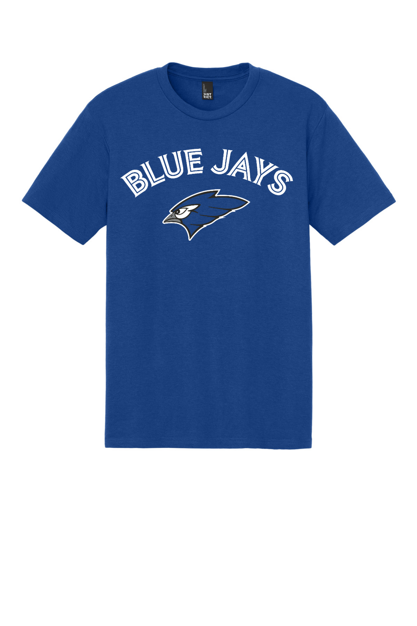District Perfect Tri Tee Blue jay Arc Inline