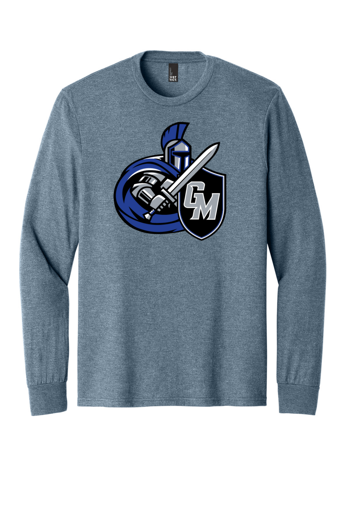 Front Design - Flint Blue Heather