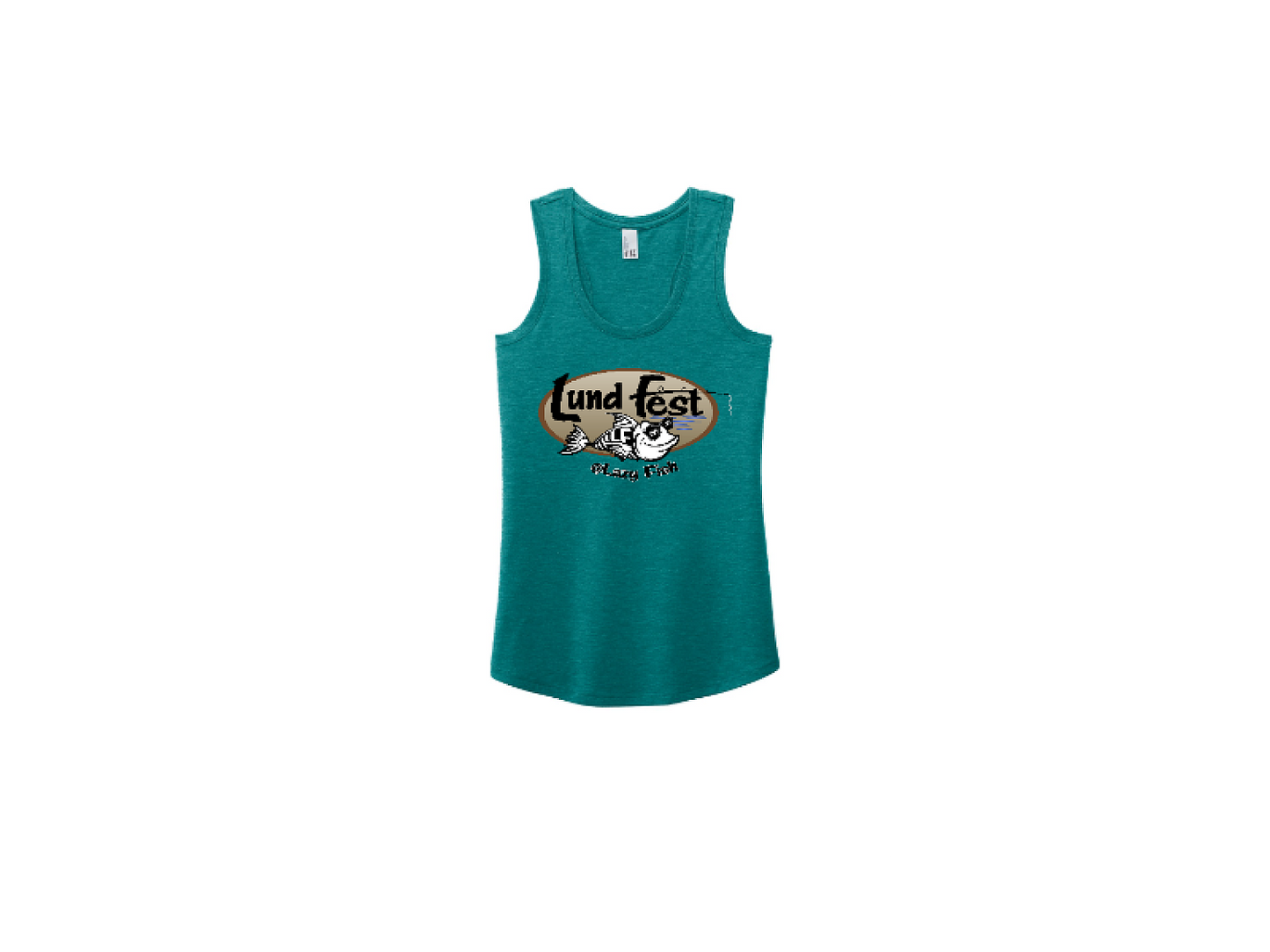 District Women's Perfect Tri Racerback Tank. DM138L