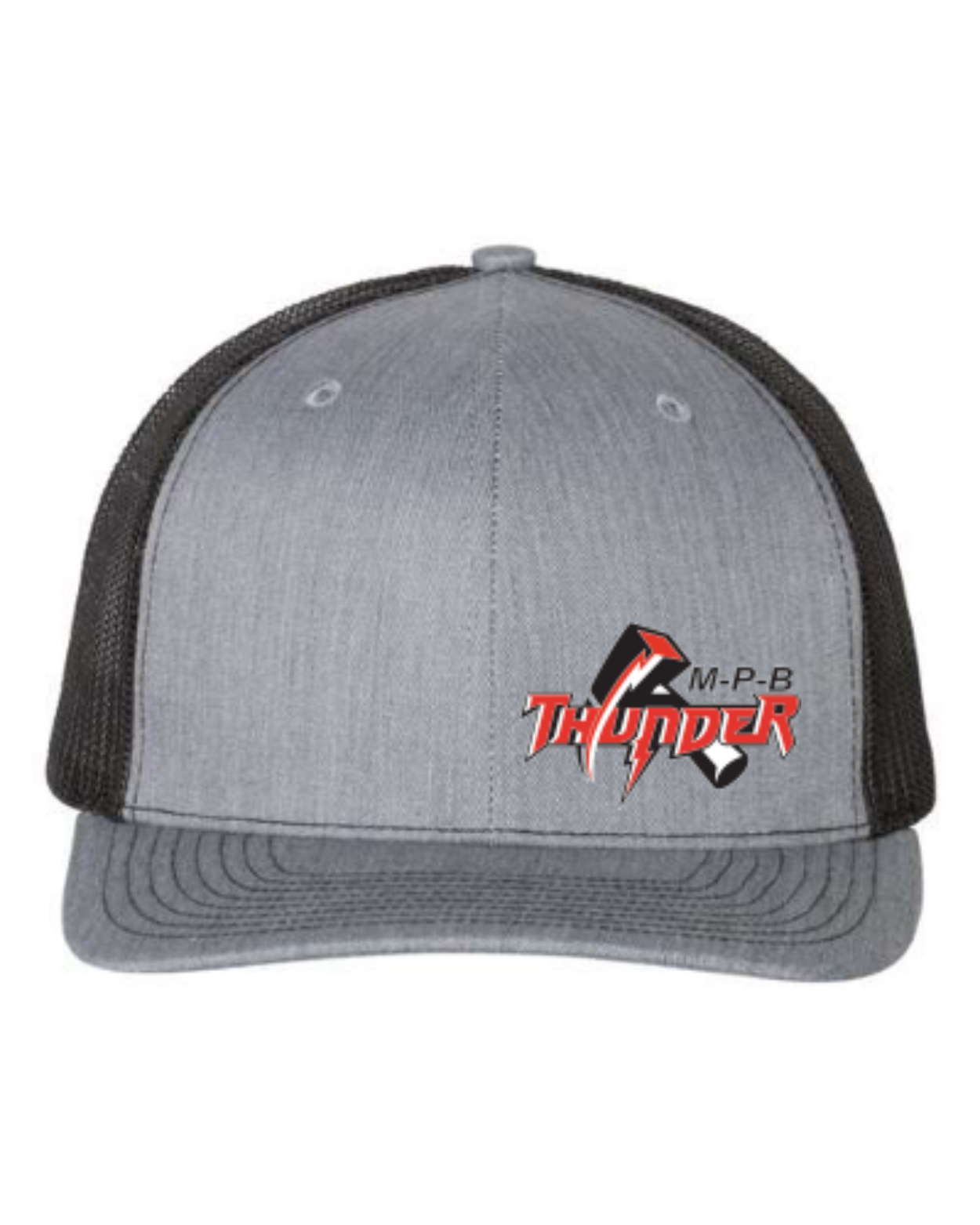 Heather Grey Black - front