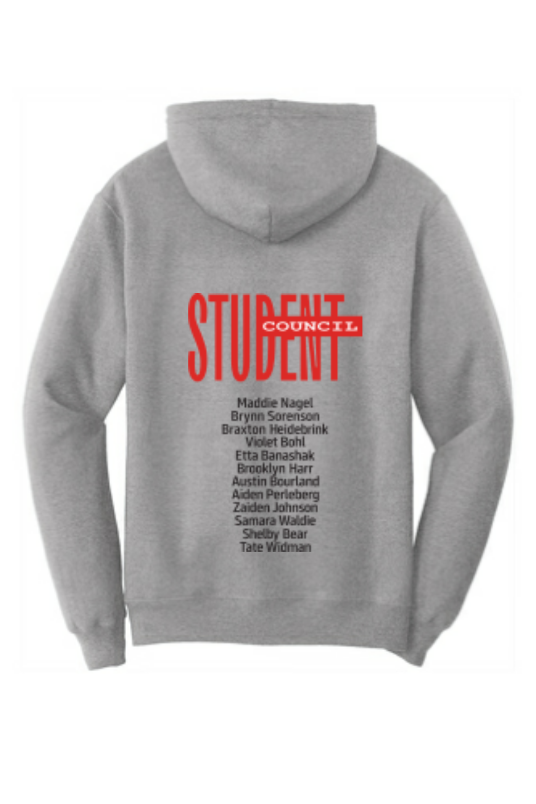 Athletic Hthr - back