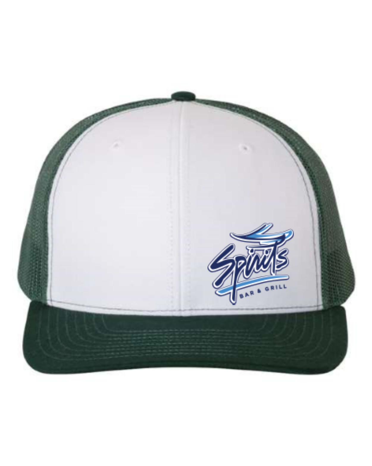 White Dark Green - front