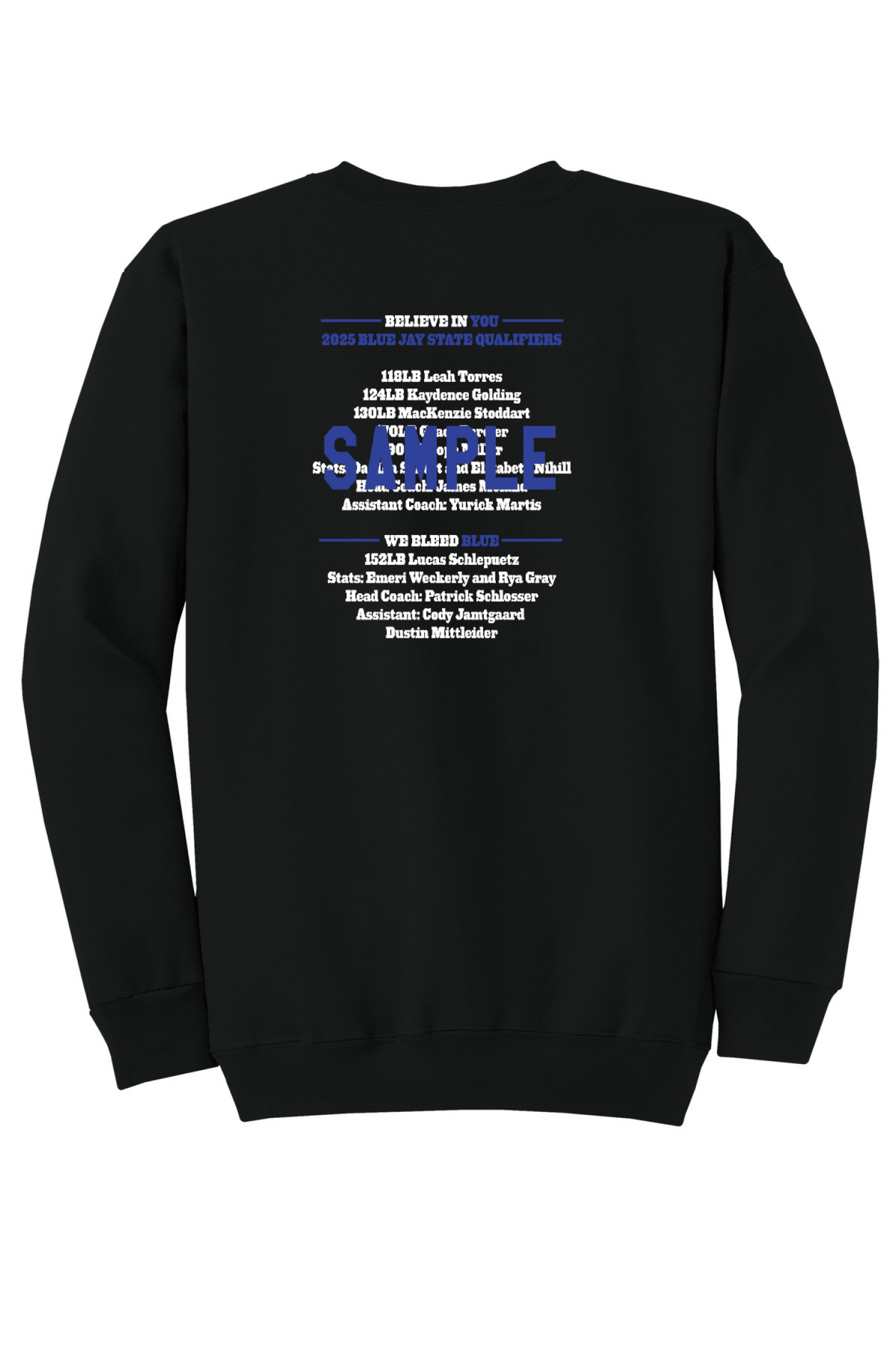 Back Design - Jet Black