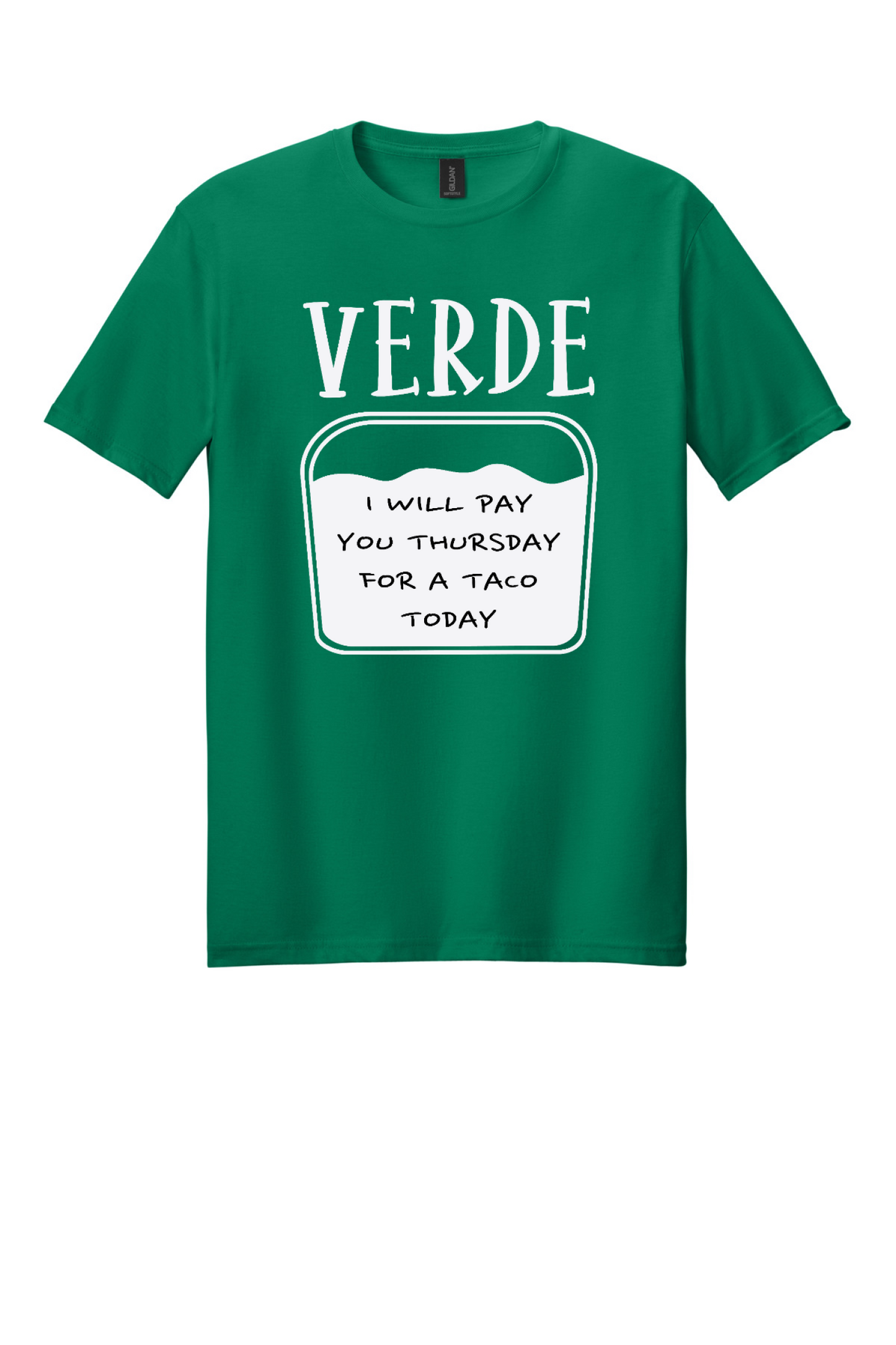 Front Design - Kelly Green