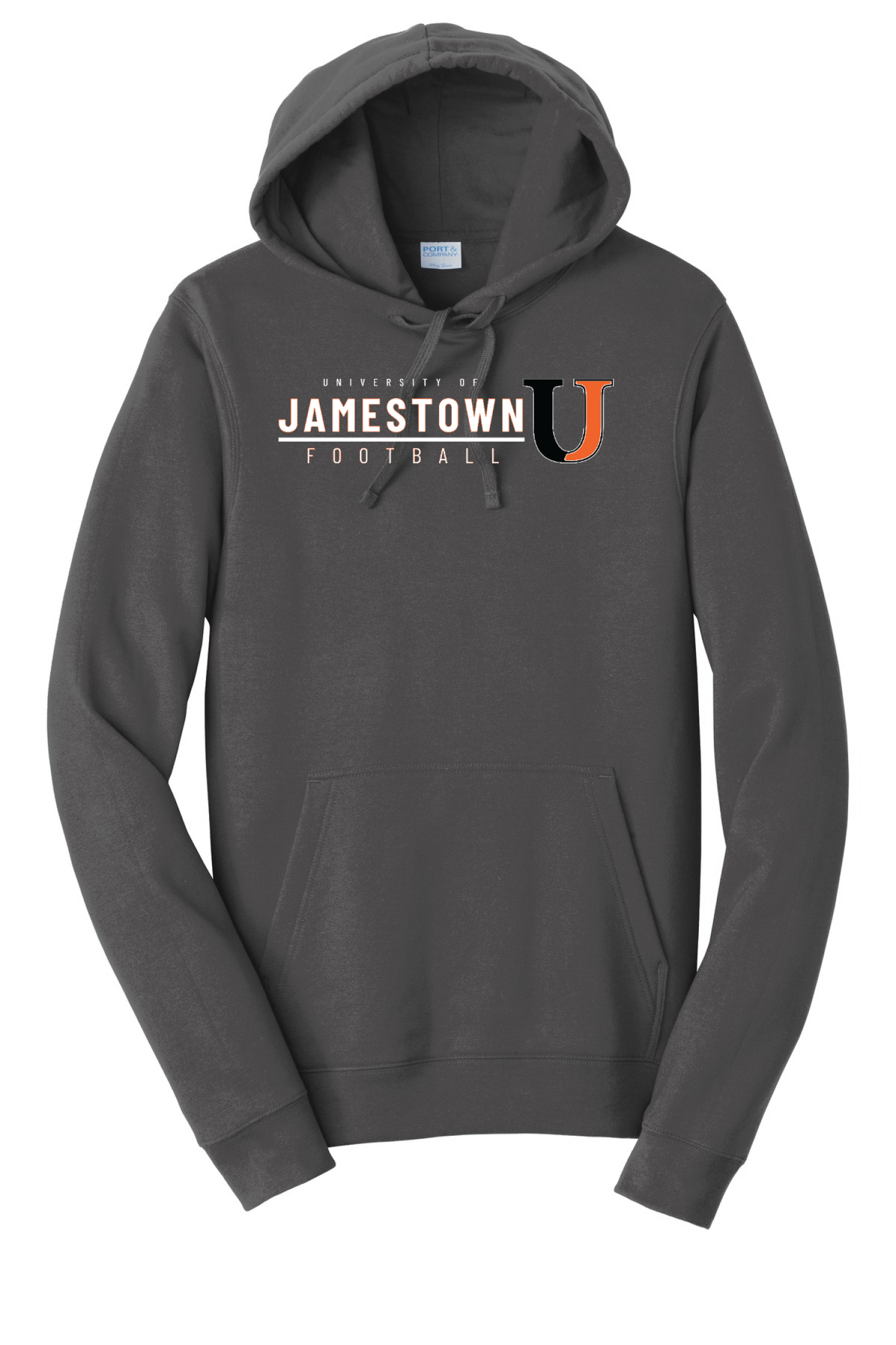 Jamestown Football Fleece Pullover Hooded Sweatshirt
