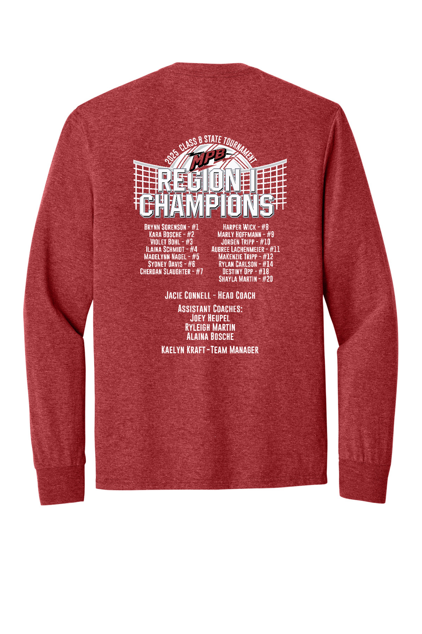 Back Design - Red Frost