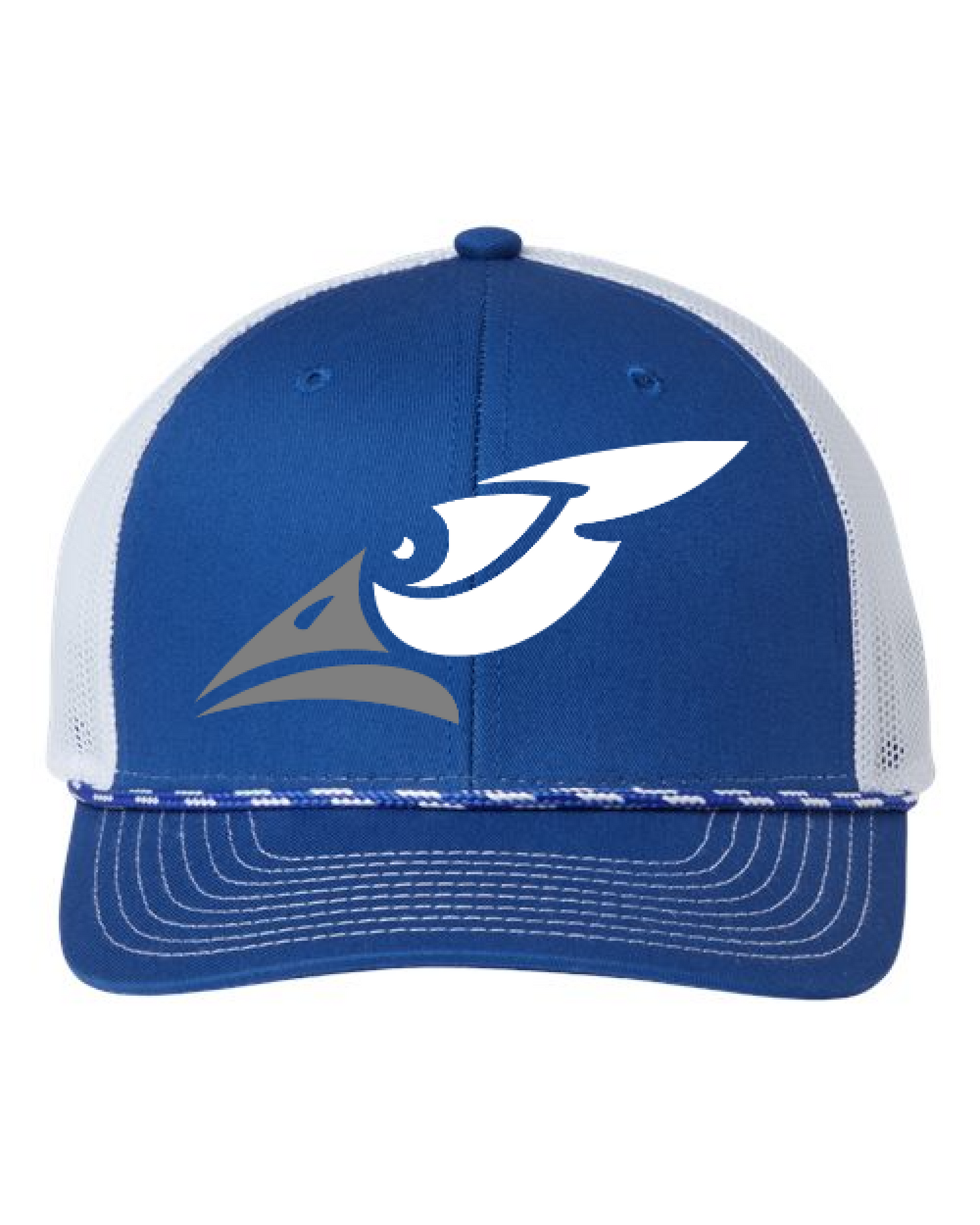 Front Design - Royal/ White