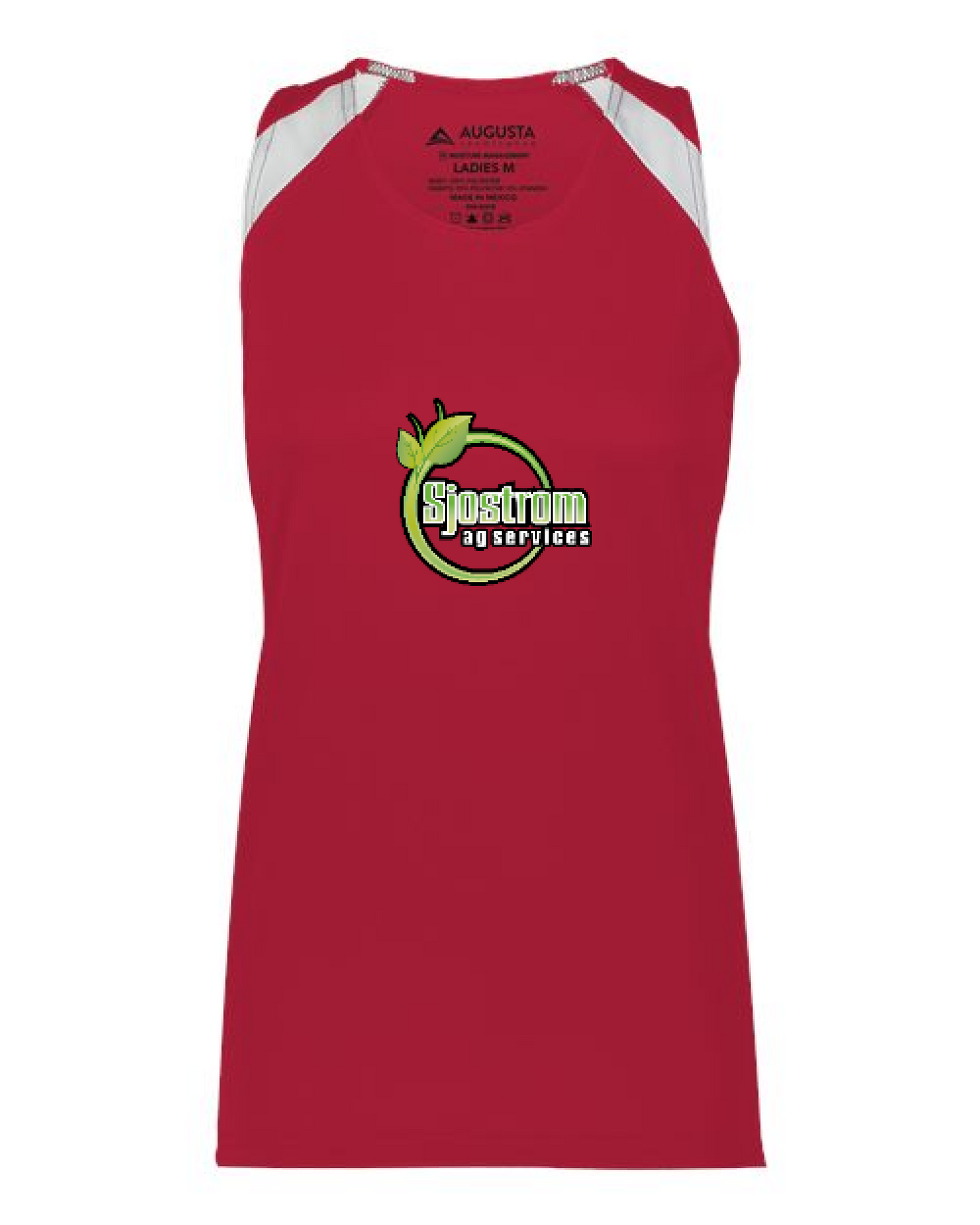 Front Design - Scarlet/ White