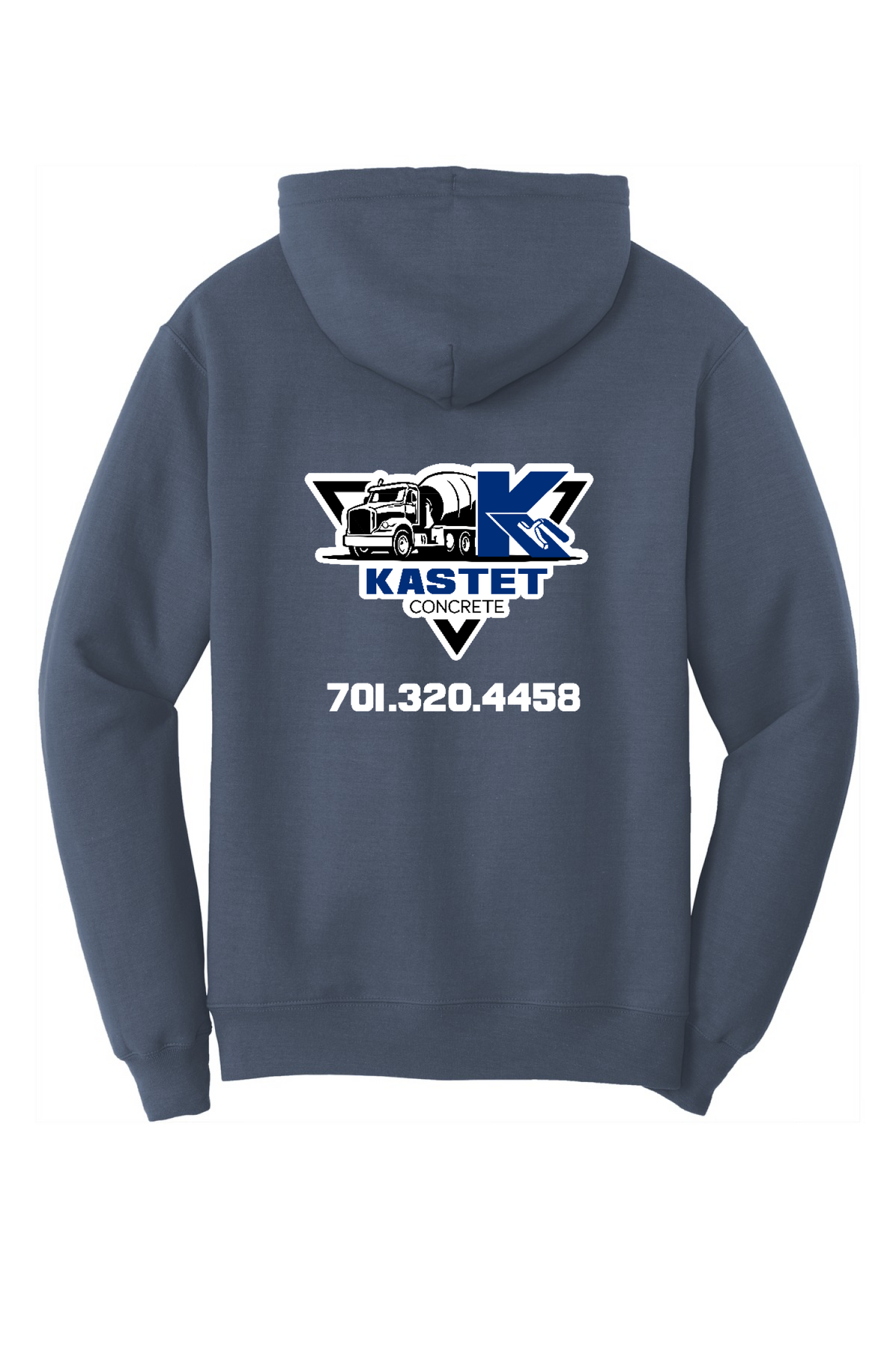 Back Design - Steel Blue