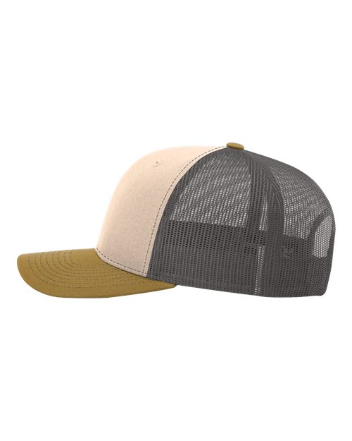 Left Design - Mink Beige/ Charcoal/ Amber Gold
