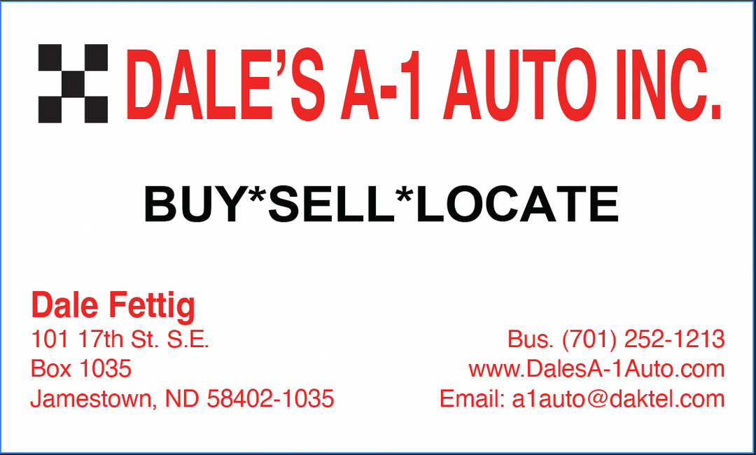 Dale Business Cards