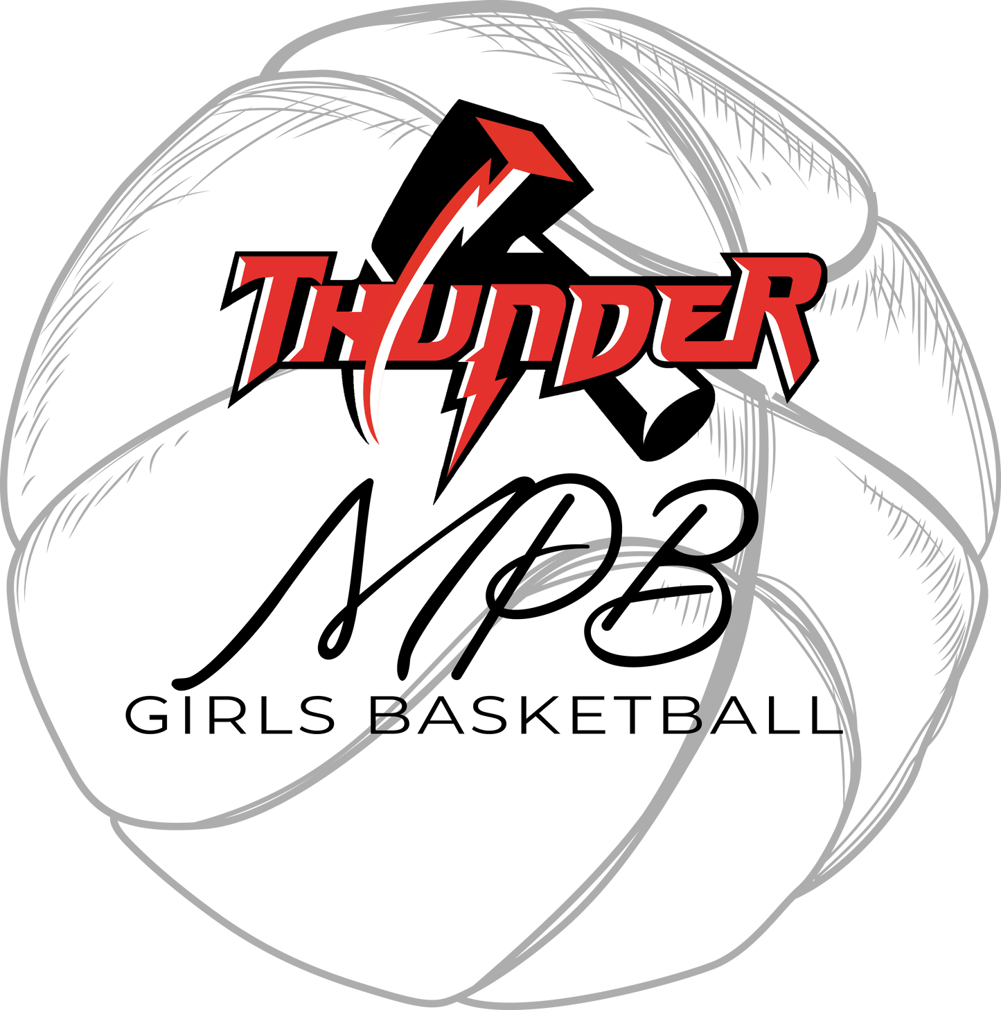 MPB Girls Bball District Tee. DM130