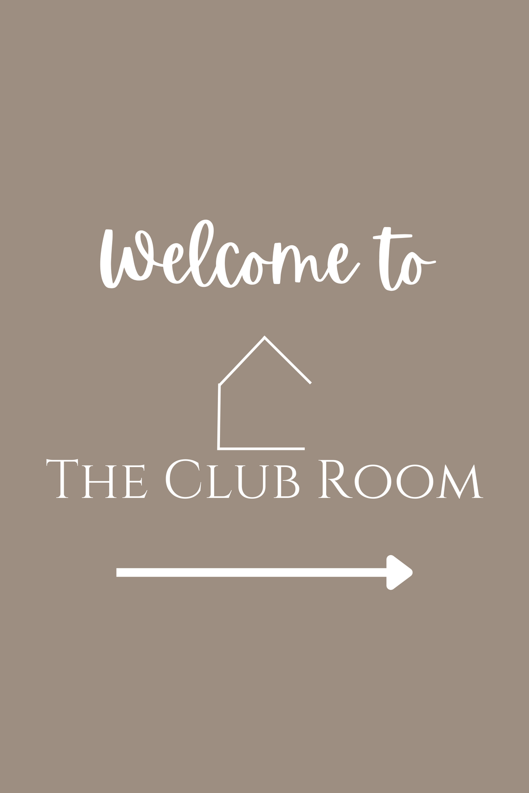 Welcome Sign