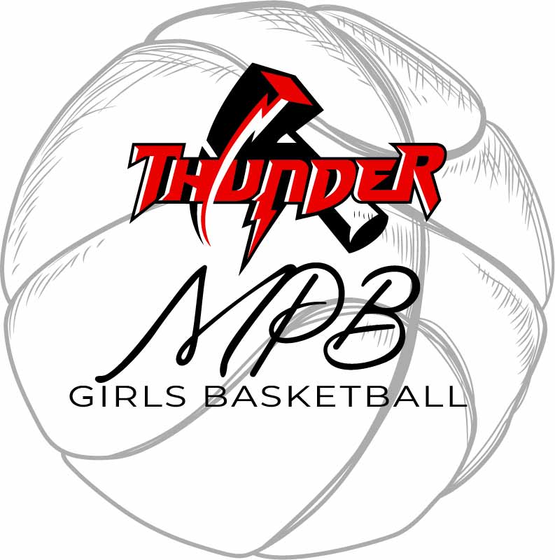 MPB Girls Bball Sport-Tek 1/4-Zip Pullover. ST850