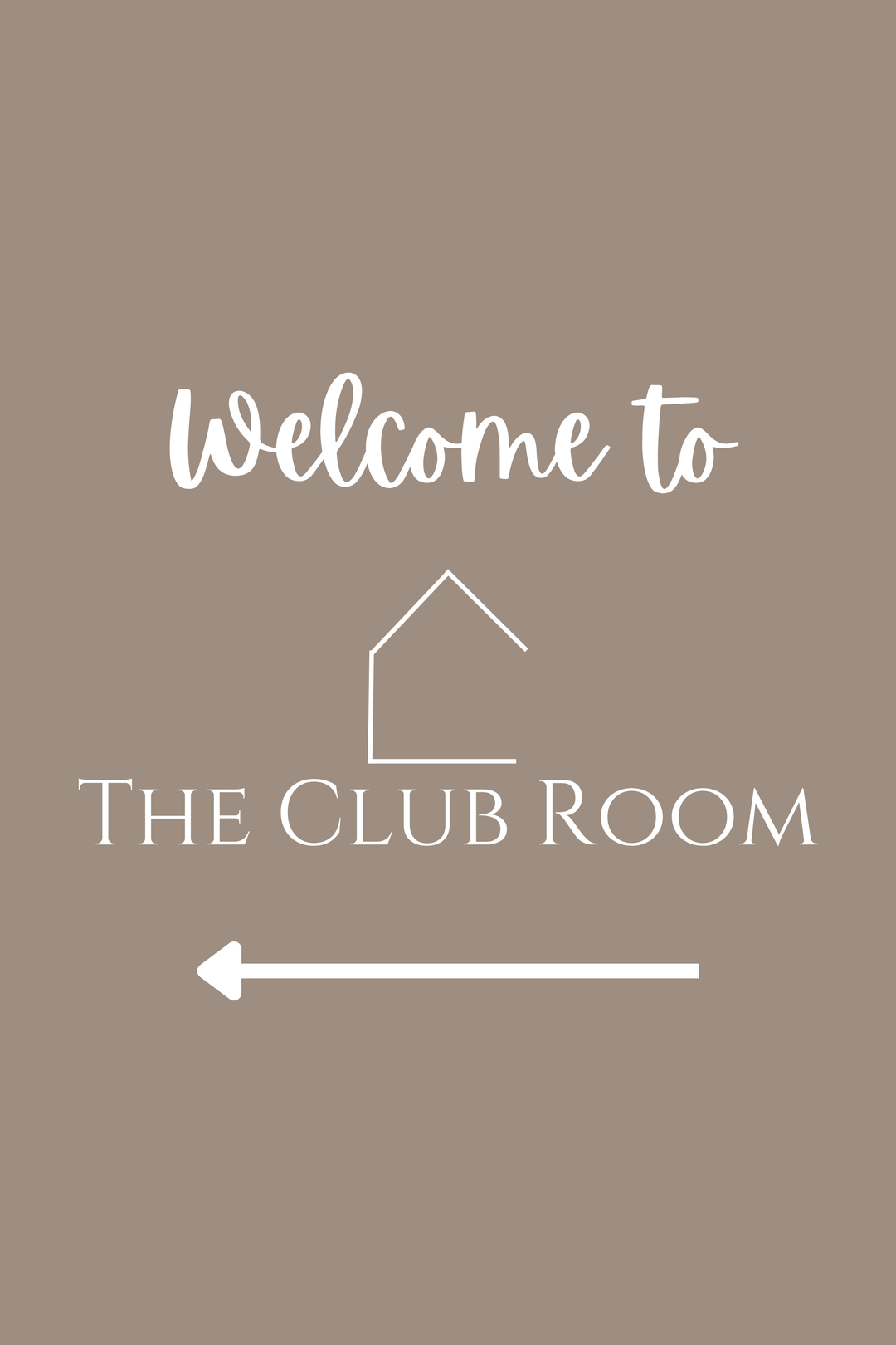Welcome Sign