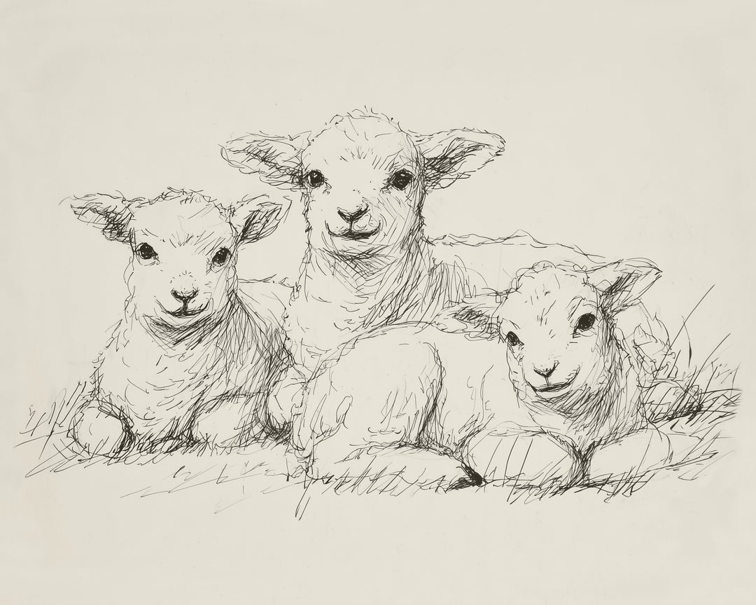 Lamb Print