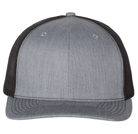 Richardson 112 Truker Cap Heather Grey / Black