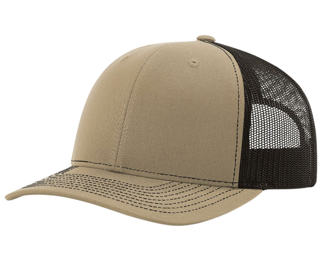Richardson 112 Trucker Cap Khaki/Coffee