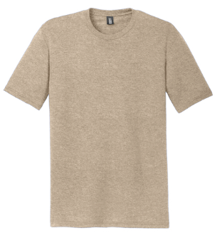 DM130 BLANK TRI BLEND DESERT TAN HEATHER