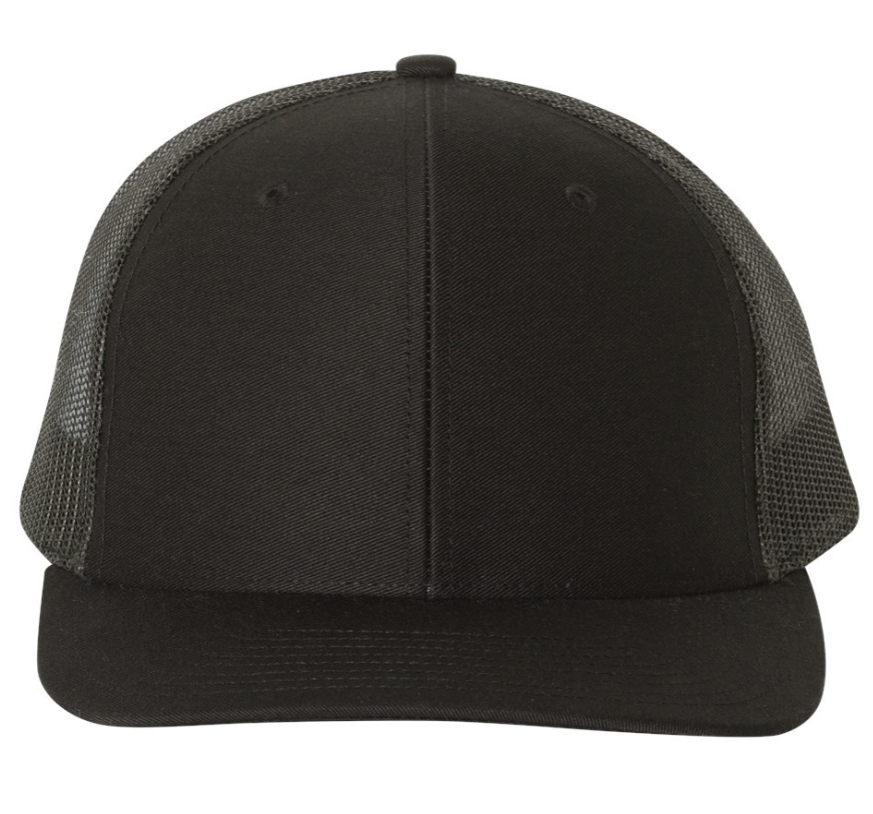112 Richardson Cap - Black / Black