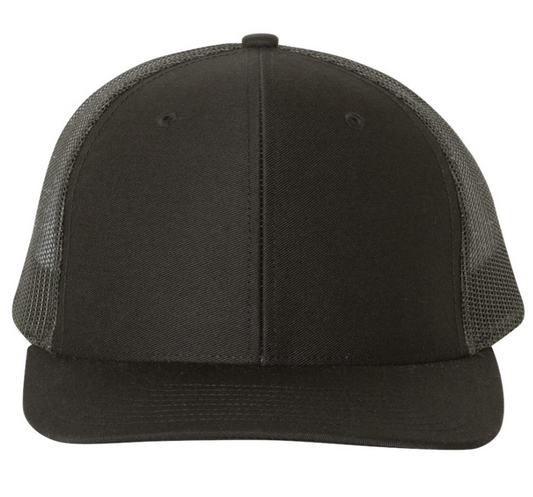 112 Richardson Cap - Black / Black