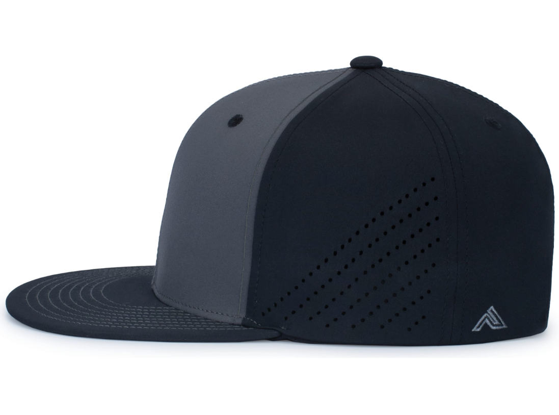 ES471 Perforated PacFlex Cap - Graphite / Black