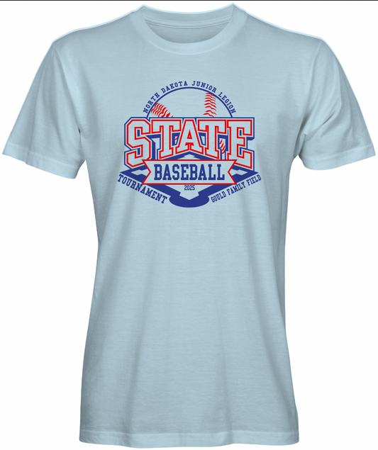 North Dakota Junior Legion State Baseball Tee. DM130