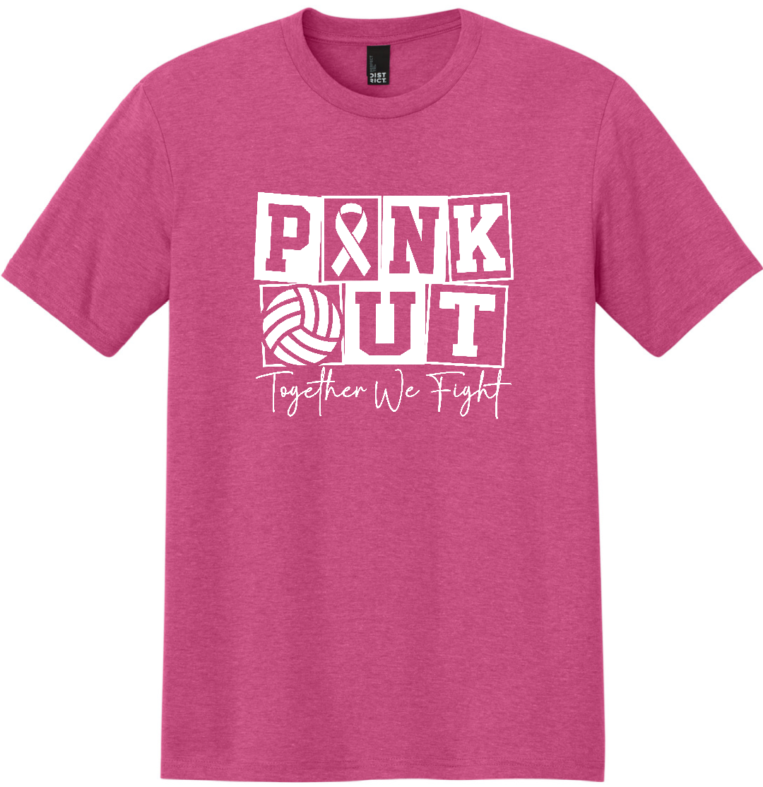 BCN Volleyball Pink Out Tee! DM130