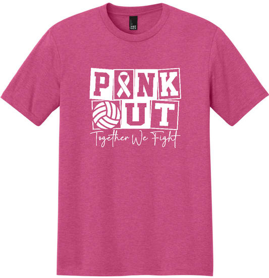 BCN Volleyball Pink Out Tee! DM130