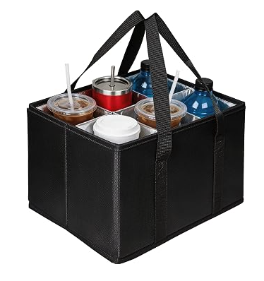 Reusable Drink Carrier with Handle6 cup
