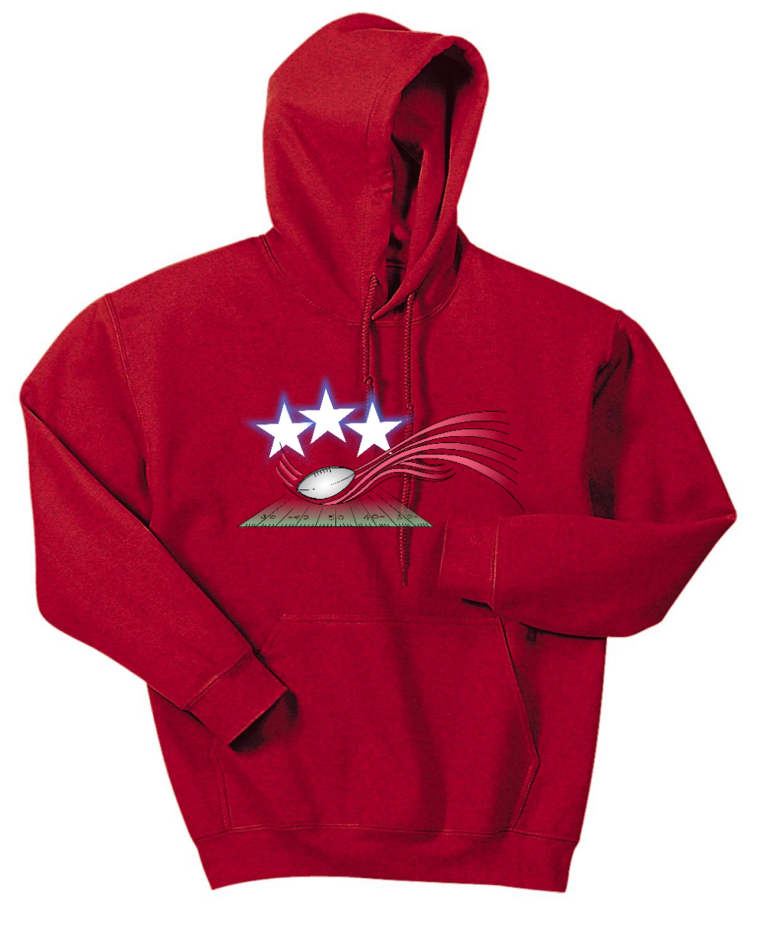 Front Design - Antique Cherry Red
