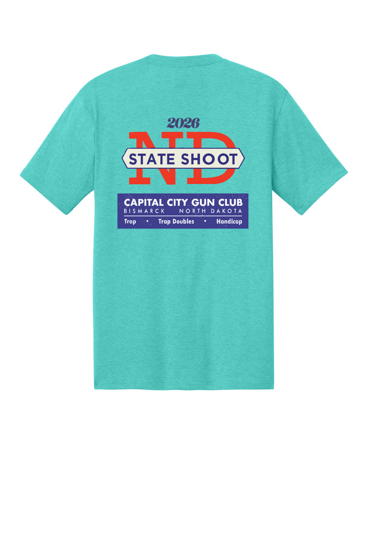 Back Design - Aqua Heather