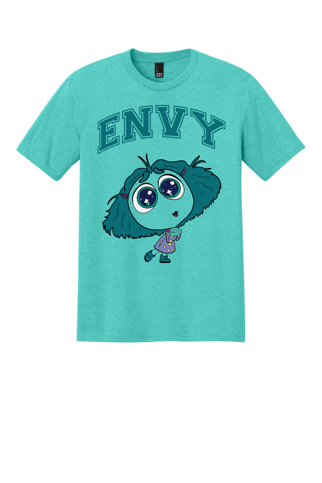 Front Design - Aqua Heather