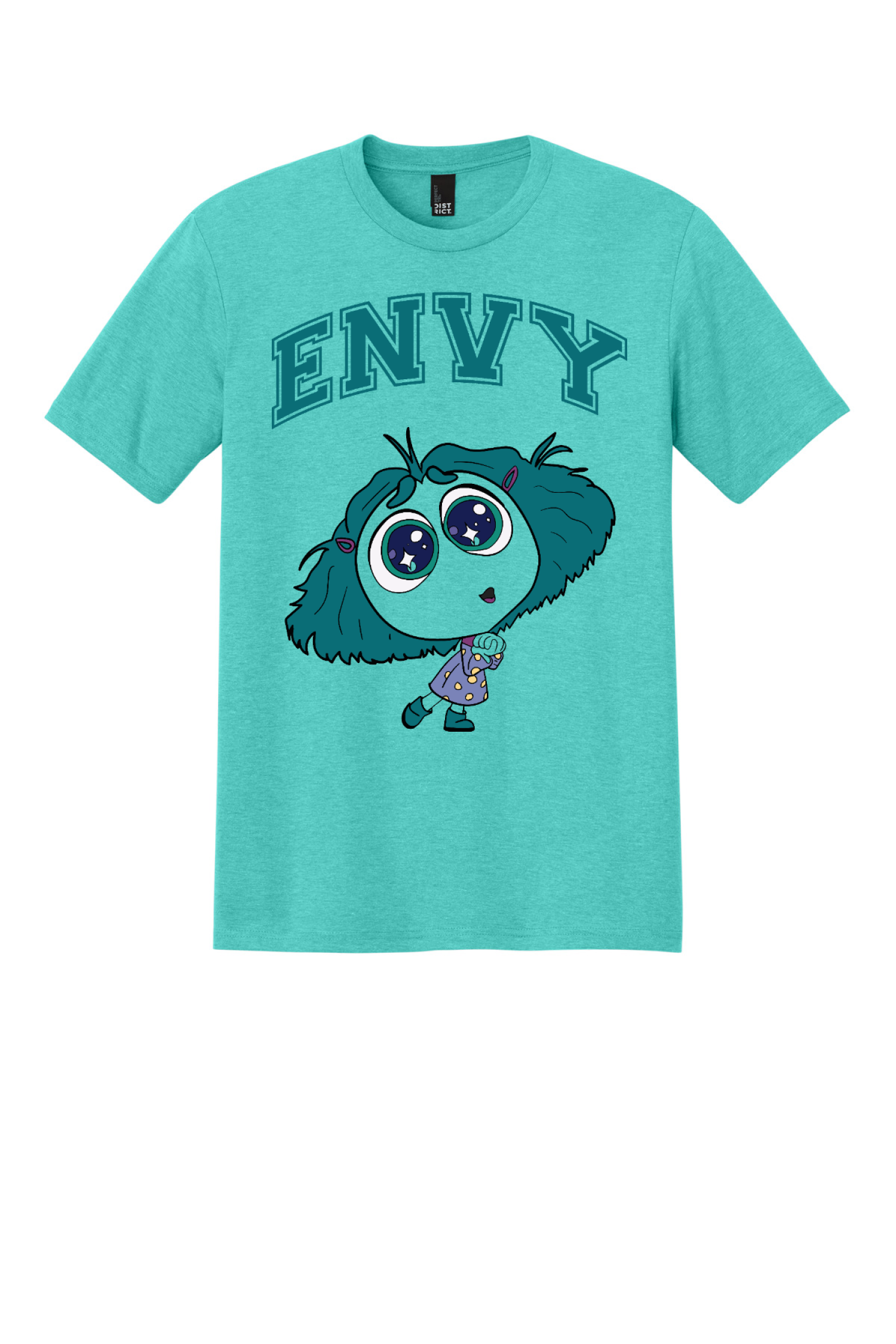 Front Design - Aqua Heather