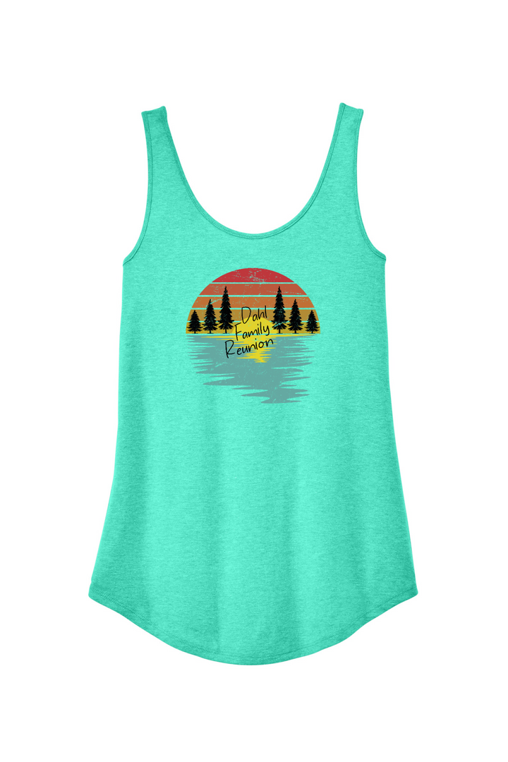 Front Design - Aqua Heather