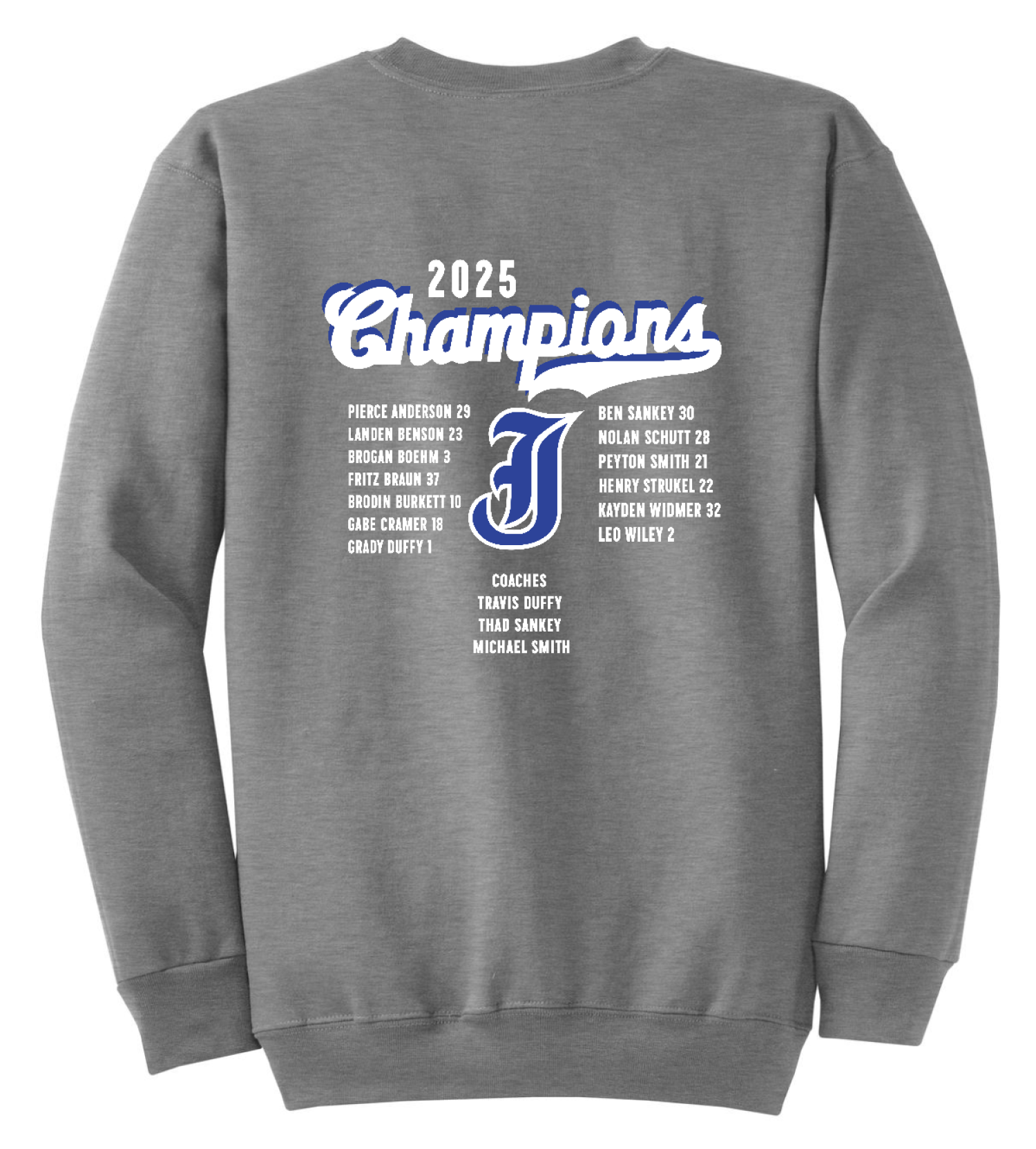 Back Design - Athletic Heather