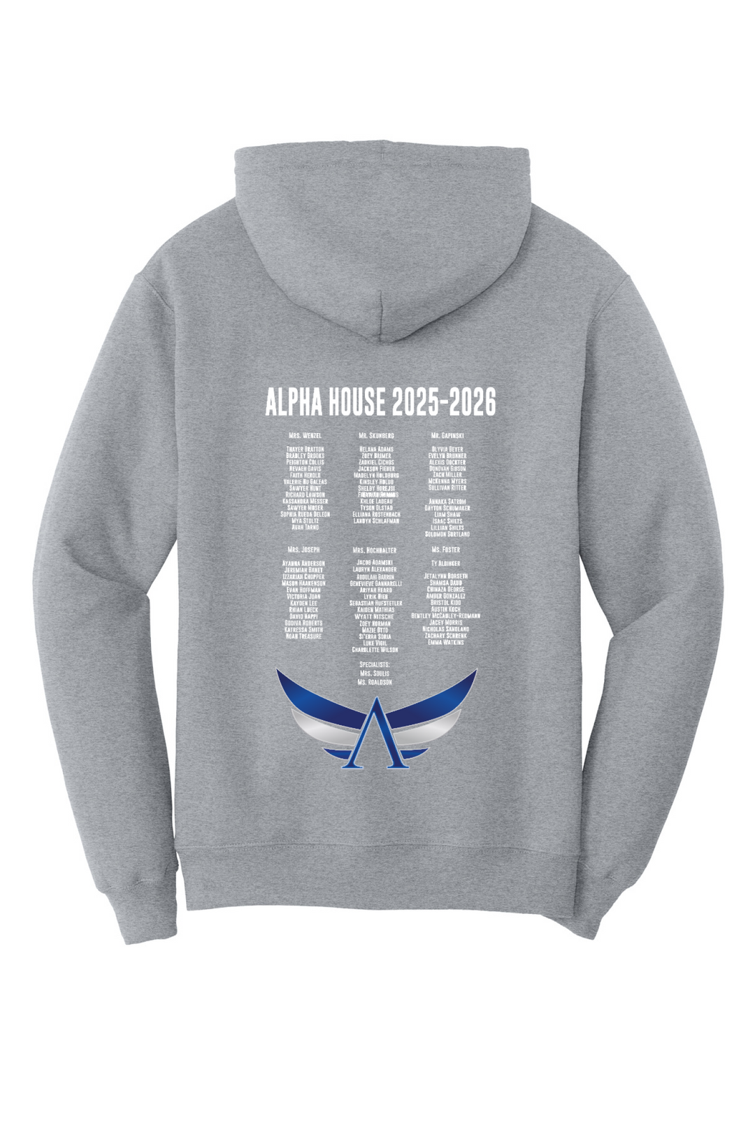 Back Design - Athletic Heather
