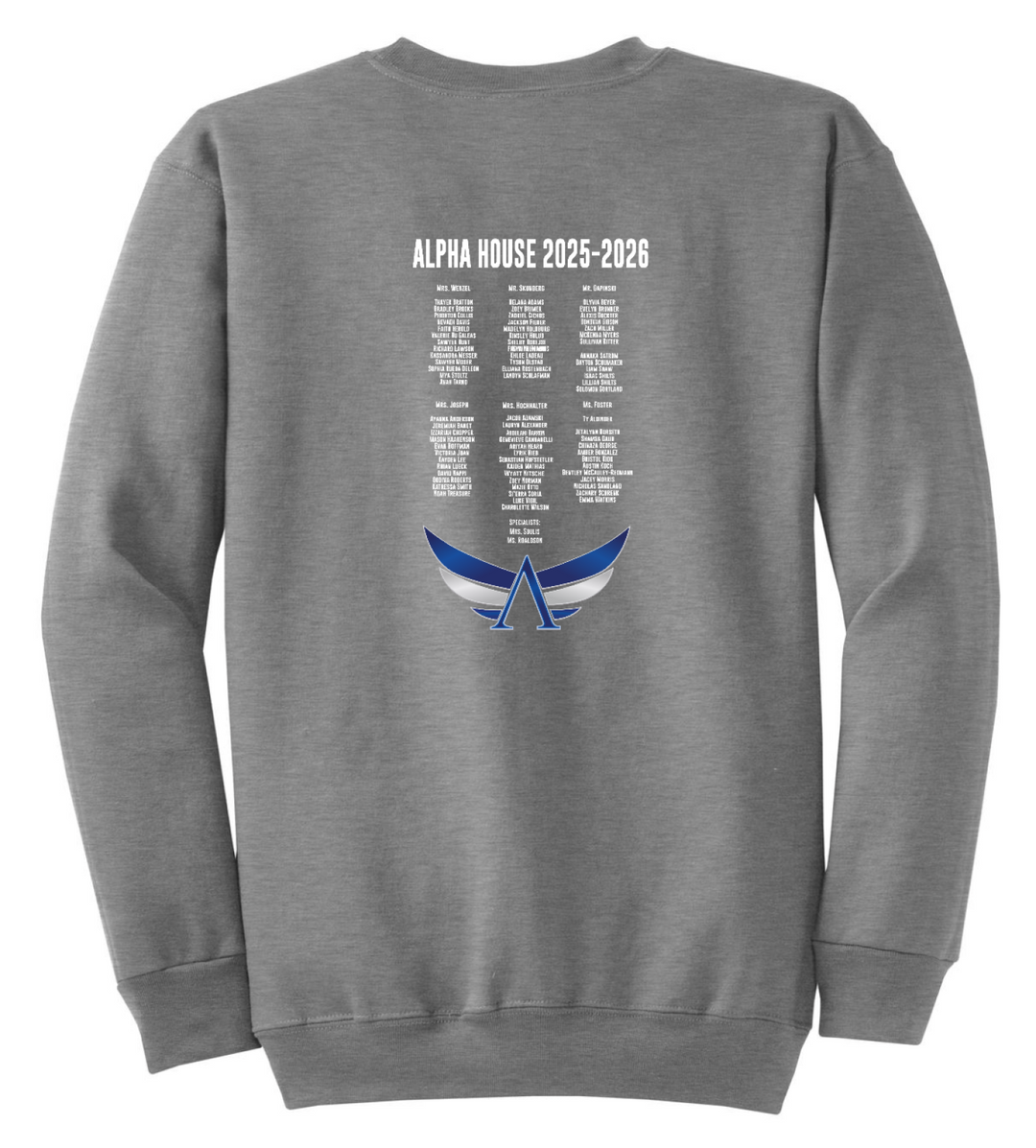 Back Design - Athletic Heather