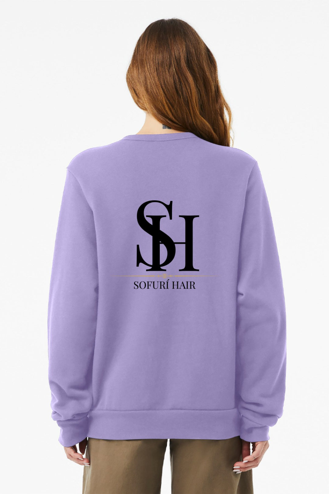 Sofuri (Front&amp;Back) BELLA+CANVAS Unisex Sponge Fleece Classic Crewneck Sweatshirt BC3911