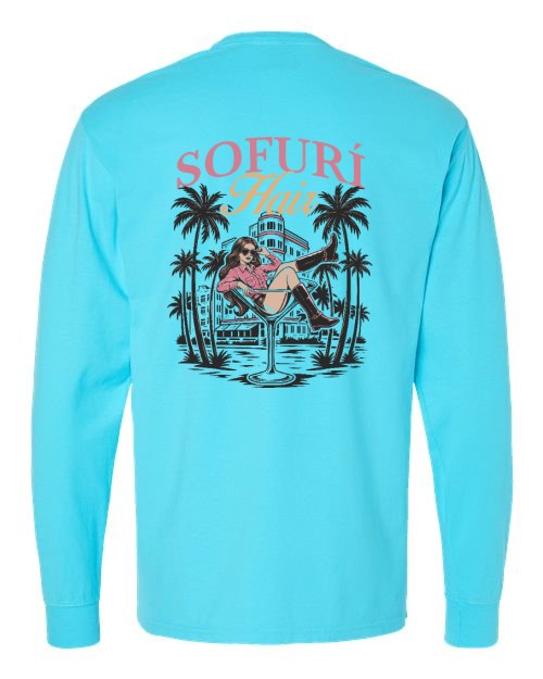 Reflections Unisex Garment-Dyed Long Sleeve T-Shirt GHD200